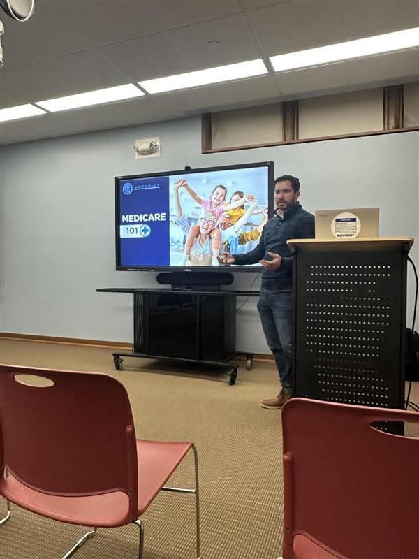 Medicare workshop presentation at the Rieger Building