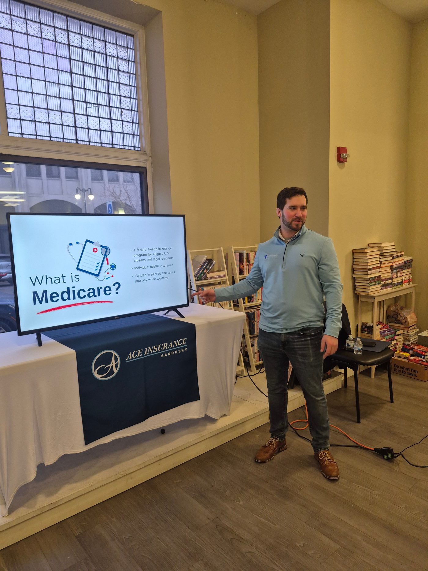 Medicare workshop attendees in Sandusky, Ohio